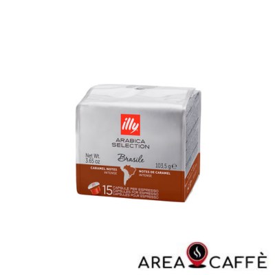 capsule caffè espresso illy mps Brasile– confezione da 90pz - immagine 2